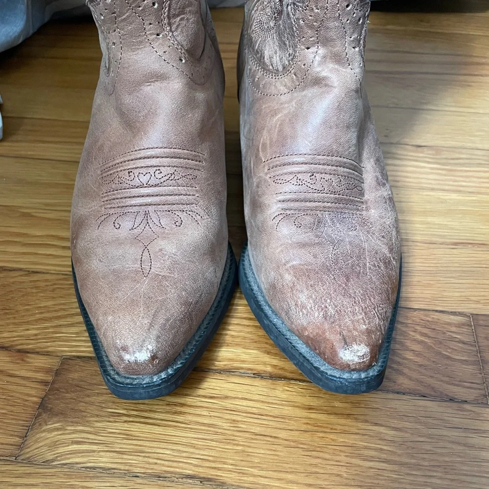 Justin McKayla Leather Cowboy/Western Boots - Picture 14 of 14